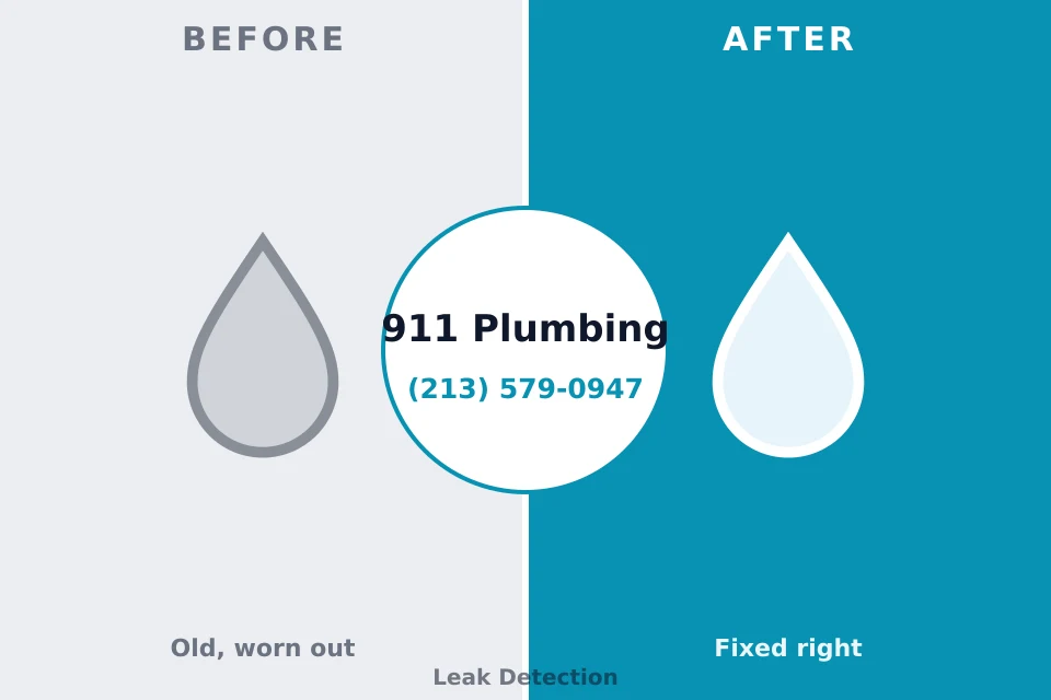 Before and after: plumbing company Denton, NC